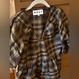 Wray Charlene Top Green Weave